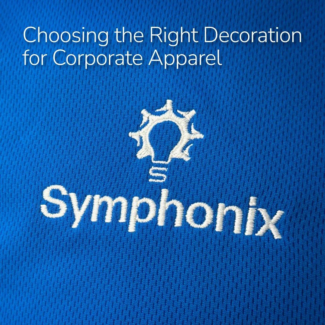 Choosing the Right Decoration for Corporate Apparel-social