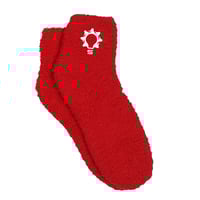 fuzzy cozy socks