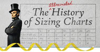 The History of Sizing Charts