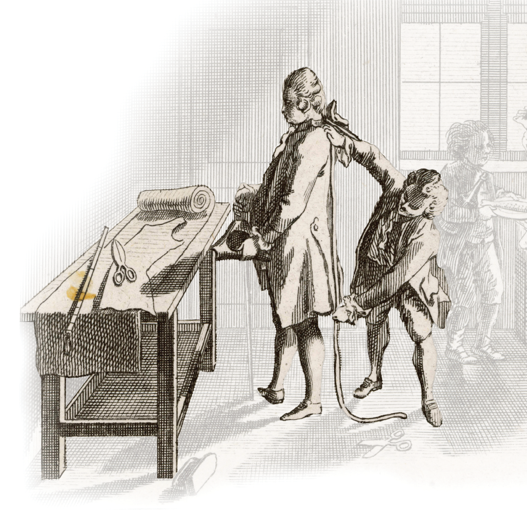 Tailor Measuring Customer