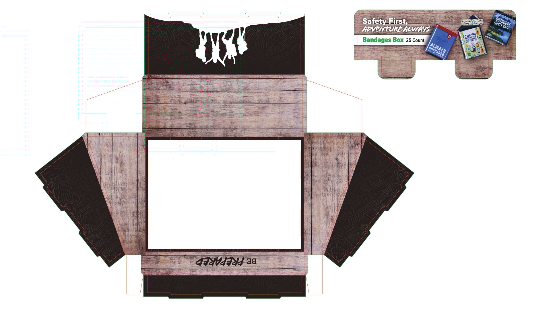 Scouting America PoP Bandage Box
