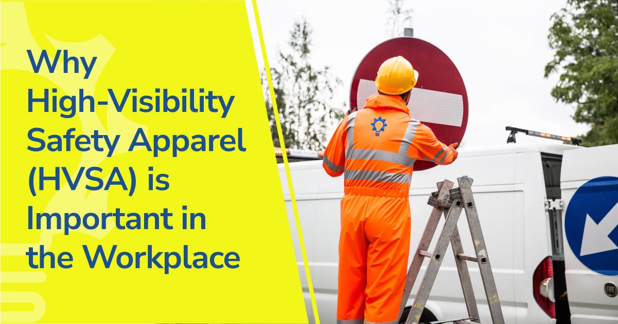 Why is high-visibility apparel important?